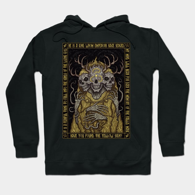 King in Yellow Icon - Azhmodai 22 Hoodie by azhmodai